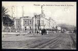 AK Messina, Sizilien Via Garibaldi e Palazzo della R. Prefettura 1925 gebraucht -