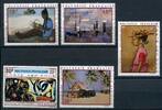 franz. Polynesien franz. Polynesien 121-125 postfrisch Kunst MiNr. 121-125 postfrisch Kunst -