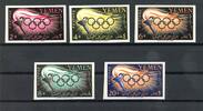 Jemen Jemen 200-204 B postfrisch Olympia MiNr. 200-204 B postfrisch Olympia -