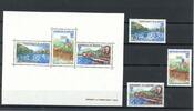 Dahomey Dahomey 325-327, Block 10 postfrisch Olympia MiNr. 325-327, Block 10 postfrisch Olympia -