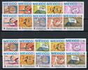 Jemen Königr. Jemen Königr. 604-613 A/B postfrisch Mexiko 1968 MiNr. 604-613 A/B postfrisch Mexiko 1968 -