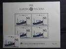 Portugal Madeira Portugal Madeira 118 a, Block 9 mit 118b postfrisch MiNr. 118 a, Block 9 mit 118b postfrisch -