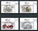 Bund Bund 1168-1171 KBWZ gestempelt Frankfurt MiNr. 1168-1171 KBWZ gestempelt Frankfurt -