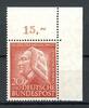 Bund Bund 175 postfrisch Eckrand oben rechts MiNr. 175 postfrisch Eckrand oben rechts -