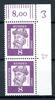 Bund senkr. Paar Bund senkr. Paar 349 x postfrisch DZ 12 MiNr. 349 x postfrisch DZ 12 -