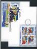 Guinea Bissau KB Guinea Bissau KB 4905-4908, Block 823 Schach Ersttagesbrief/FDC MiNr. 4905-4908, Block 823 Schach Ersttagesbrief/FDC -