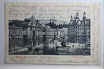 AK Zürich Bahnhofplatz 1904 gebraucht -