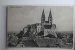 AK Quedlinburg (Harz) Ortsansicht mit Schloss ungebraucht -
