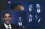Antigua und Barbuda KB Antigua und Barbuda KB 4948-4951 + Bl 687 postfrisch Obama MiNr. 4948-4951 + Bl 687 postfrisch Obama -
