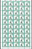 Berlin 50er Bogen Berlin 50er Bogen 736 postfrisch Formnummer 1 MiNr. 736 postfrisch Formnummer 1 -