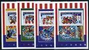 Guinea Guinea Block 411-14 postfrisch Fußball MiNr. Block 411-14 postfrisch Fußball -