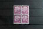 BRD BRD 179xW gestempelt als Viererblock mit waagerechten Paaren MiNr. 179xW gestempelt als Viererblock mit waagerechten Paaren -