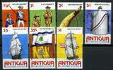 Antigua Antigua 417-423 postfrisch Schiffe MiNr. 417-423 postfrisch Schiffe -
