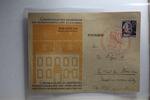 Französische Zone Rheinland-Pfalz 5 auf Postkarte als FDC -