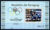 Paraguay Paraguay Block 346 postfrisch Olympiade 1980 MiNr. Block 346 postfrisch Olympiade 1980 -