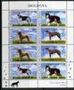 Moldawien Moldawien 565-568 postfrisch Kleinbogen Hunde MiNr. 565-568 postfrisch Kleinbogen Hunde -