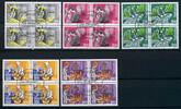 Schweiz MiNr1402-03+1413+1463-64 4er Bl.VstST Ersttagssonderstempel Schweiz MiNr1402-03+1413+1463-64 4er Bl.VstST Ersttagssonder -