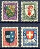 Schweiz Schweiz 218-221 gestempelt MiNr. 218-221 gestempelt -