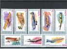 Guinea Guinea 850-57 postfrisch Flugzeug MiNr. 850-57 postfrisch Flugzeug -