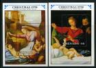 Grenada Grenada Block 262-63 postfrisch Weihnachten MiNr. Block 262-63 postfrisch Weihnachten -