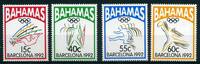 Bahamas Bahamas 783-86 postfrisch Olympiade Barcelona 1992 MiNr. 783-86 postfrisch Olympiade Barcelona 1992 -