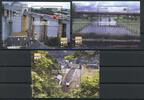 Grenada/ Grenadinen Grenada/ Grenadinen Block 586-588 postfrisch Eisenbahn MiNr. Block 586-588 postfrisch Eisenbahn -