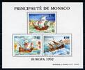 Monaco Sonderblock gezähnt Monaco Sonderblock gezähnt 2070-2072 postfrisch Schiffe Cept MiNr. 2070-2072 postfrisch Schiffe Cept -
