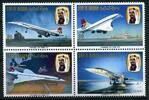 Bahrain Bahrain 248-251 postfrisch als Viererblock Flugzeuge MiNr. 248-251 postfrisch als Viererblock Flugzeuge -