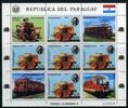 Paraguay Kleinbogen Paraguay Kleinbogen 4026 postfrisch Eisenbahn Lokomotive MiNr. 4026 postfrisch Eisenbahn Lokomotive -