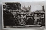AK Lincoln Castle Entrance and Cathedral Towers 1947 gebraucht -