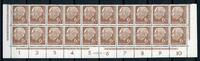 Bund 20er Bogenteil Bund 20er Bogenteil 180 postfrisch HAN 15302.53 2 MiNr. 180 postfrisch HAN 15302.53 2 -