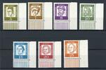 Berlin Berlin 199-205 postfrisch Eckrand unten rechts MiNr. 199-205 postfrisch Eckrand unten rechts -
