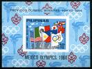 Philippinen Philippinen Block IV postfrisch Olympia 1968 Mexiko MiNr. Block IV postfrisch Olympia 1968 Mexiko -