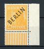 Berlin Berlin 10 postfrisch Eckrand unten rechts, geprüft MiNr. 10 postfrisch Eckrand unten rechts, geprüft -