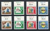 Berlin Berlin 295-298 postfrisch Zudruck Berlin von Bogen I + II MiNr. 295-298 postfrisch Zudruck Berlin von Bogen I + II -