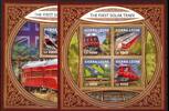Sierra Leone Sierra Leone 9225-9228 + Bl 1374 postfrisch Eisenbahn MiNr. 9225-9228 + Bl 1374 postfrisch Eisenbahn -