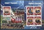 Sierra Leone Sierra Leone 7123-7126 + Bl 957 postfrisch Eisenbahn MiNr. 7123-7126 + Bl 957 postfrisch Eisenbahn -