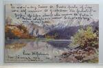 AK Brandenberger Alpen Hechtsee im Kaisergebirge 1906 gebraucht -
