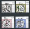 Bund Bund 1242-1245 KBWZ gestempelt Weiden MiNr. 1242-1245 KBWZ gestempelt Weiden -