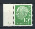 Bund Bund 183 y DZ 7 postfrisch MiNr. 183 y DZ 7 postfrisch -