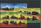 Guinea Kleinbogen Guinea Kleinbogen 3091-3108 postfrisch Eisenbahn MiNr. 3091-3108 postfrisch Eisenbahn -