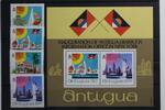 Antigua und Barbuda Antigua und Barbuda 289-292, Block 6 mit 289-292 postfrisch MiNr. 289-292, Block 6 mit 289-292 postfrisch -