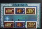 Antigua und Barbuda Antigua und Barbuda 281-283, Block 4 mit 281-283 postfrisch MiNr. 281-283, Block 4 mit 281-283 postfrisch -