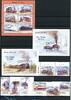 Malediven Malediven 2183-2190, KB, Block 310-311 postfrisch Eisenbahn MiNr. 2183-2190, KB, Block 310-311 postfrisch Eisenbahn -