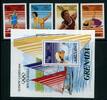 Grenada Grenada 1538-1541 + Bl 171 postfrisch Olympia MiNr. 1538-1541 + Bl 171 postfrisch Olympia -