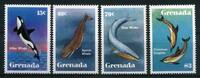 Grenada Grenada 1197-1200 postfrisch Wale MiNr. 1197-1200 postfrisch Wale -
