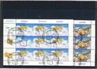Slowenien Kleinbogen Slowenien Kleinbogen 682-83 gestempelt Post MiNr. 682-83 gestempelt Post -