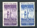 Italien Italien 796-97 Gummi verfärbt ungebraucht MiNr. 796-97 Gummi verfärbt ungebraucht -