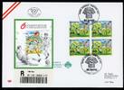 Österreich 4er Block Österreich 4er Block 2217 R-Brief Ersttagesbrief/FDC MiNr. 2217 R-Brief Ersttagesbrief/FDC -