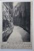 AK Meiringen Aareschlucht 1900 gebraucht -